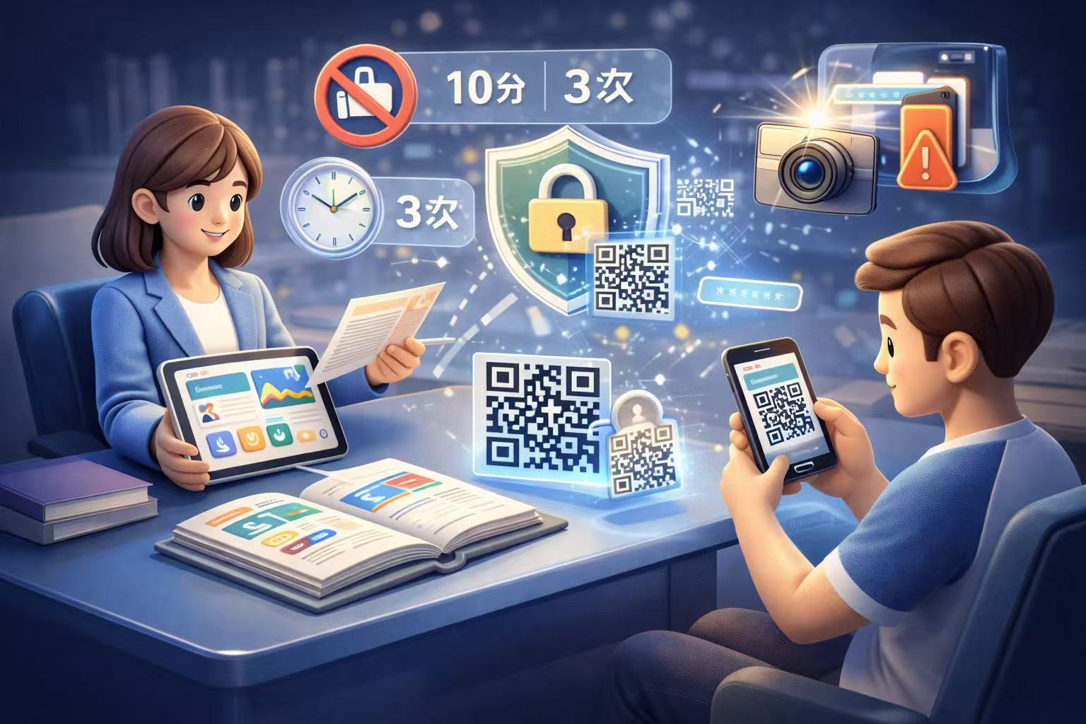 PDF 安全分享主视觉